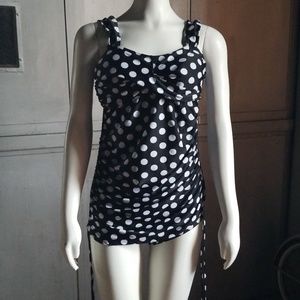 Polkadot swimsuit